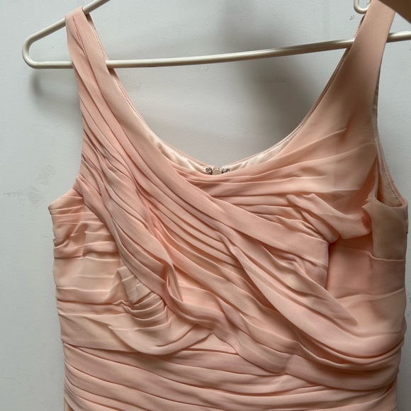 Ralph Lauren Elegant Pink Sleeveless Gown - Picture 2 of 5